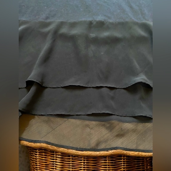 🌟
Women Simply Vera Vera Wang black blouse top Size L long sleeve shirt - Picture 3 of 10